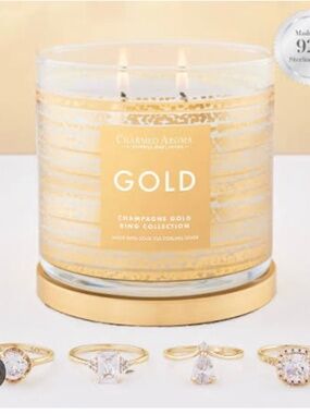 Charmed Aroma Gold Collection Candle 🍾🥂